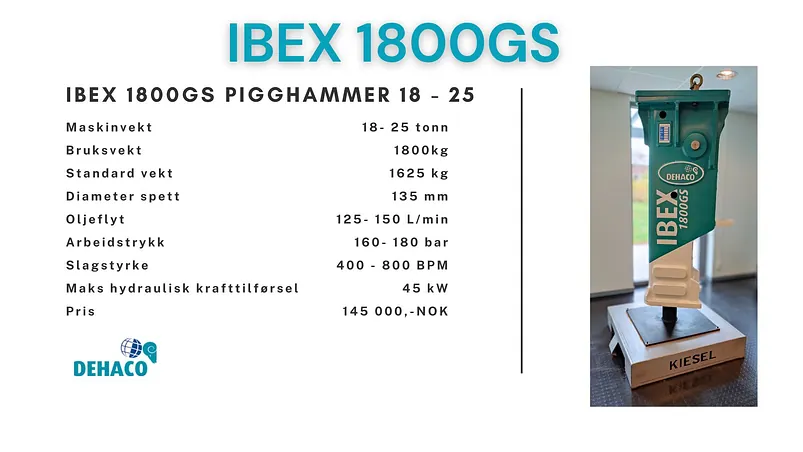 IBEX pigghammer info