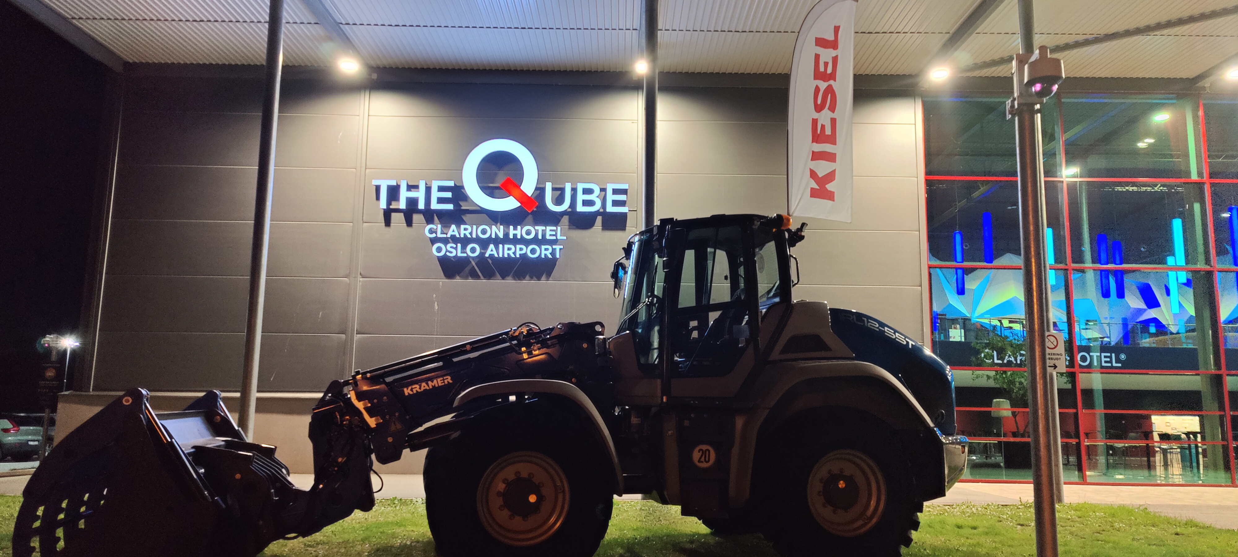 Kramer hjullaster utstilt på Årskonferansen til Sirk Norge 